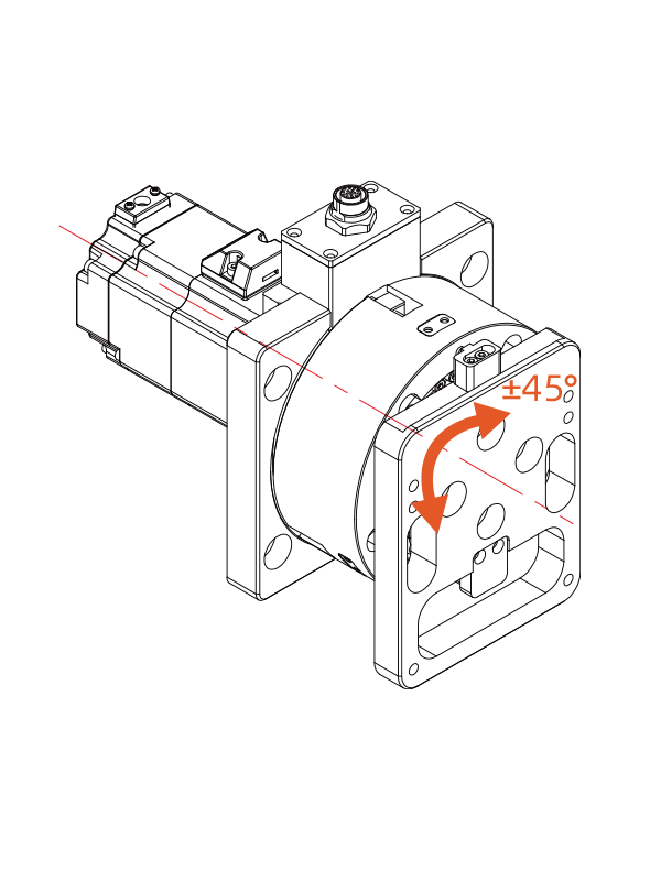 管材旋轉(zhuǎn)機(jī)構(gòu)